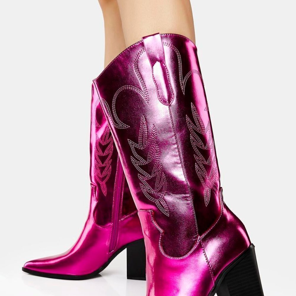 METALLIC RIDEM RODEO GURL Cowboy Boots ( BRAND NEW !!!! ) - Picture 5 of 7